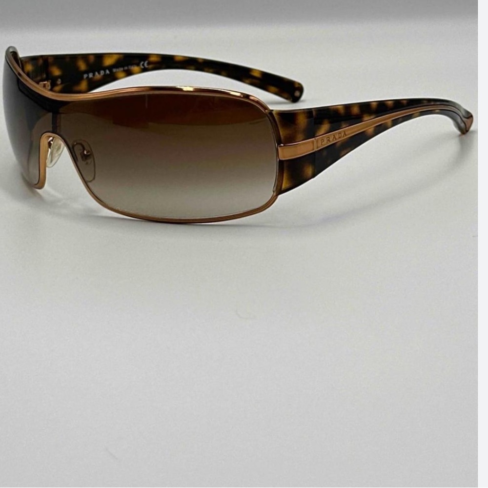 Prada Metallic Gold Sunglasses vintage